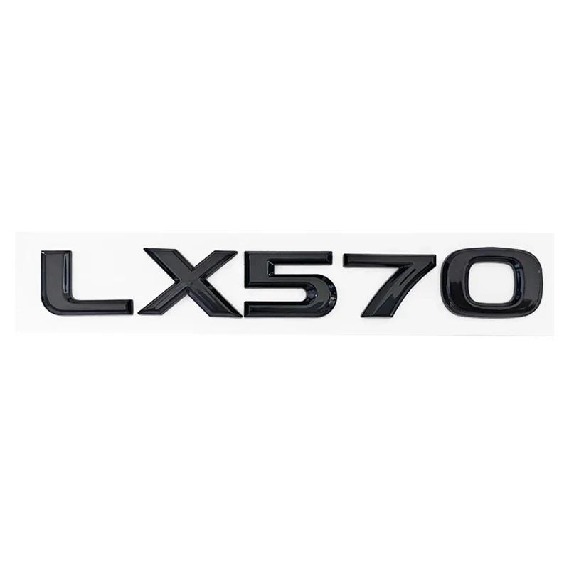 3D ABS Logo For Lexus GX470 LX570 LX600 RX350 RX300 Emblem Number Letters Sticker Car Trunk Badge Adhesive Decal Accessories