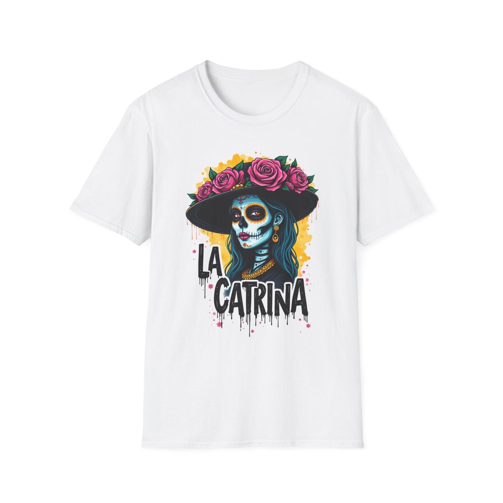 La Catrina: Queen of the Dead Urban Art Tee. T-Shirt S разноцветный