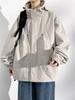 Men's Plus Size Casual Hooded Jacket - Windproof & Trendy for Spring/Autumn