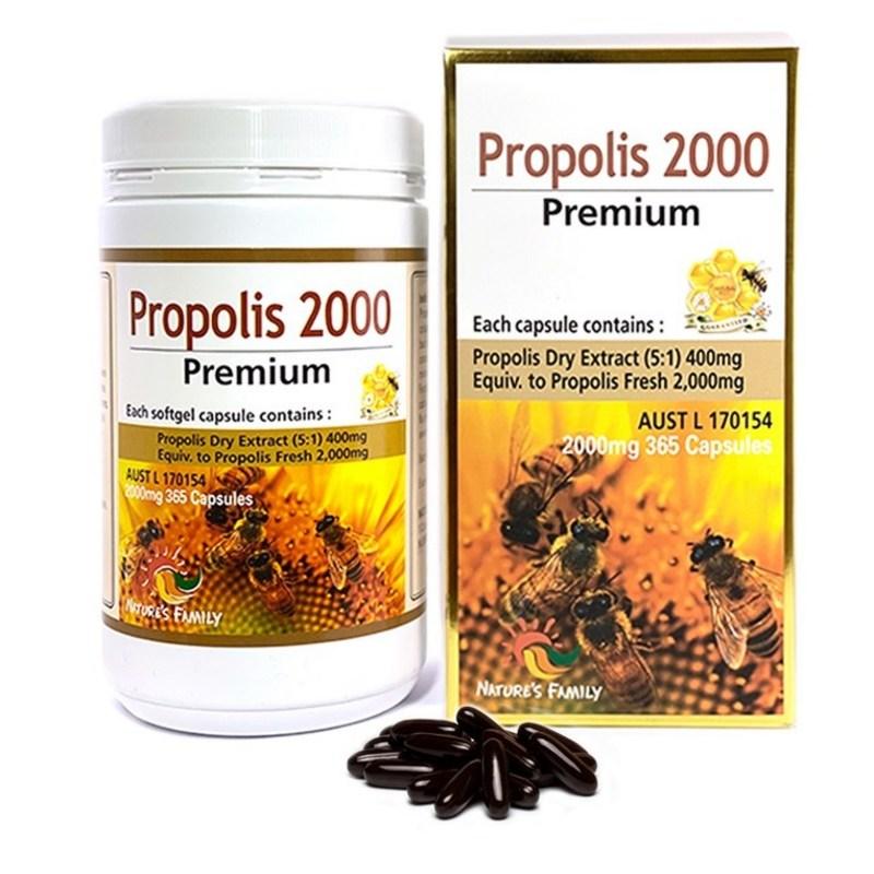 

Nature s Family Australian Premium Propolis 2000 365 tablets, 365 tablets, 1 unit