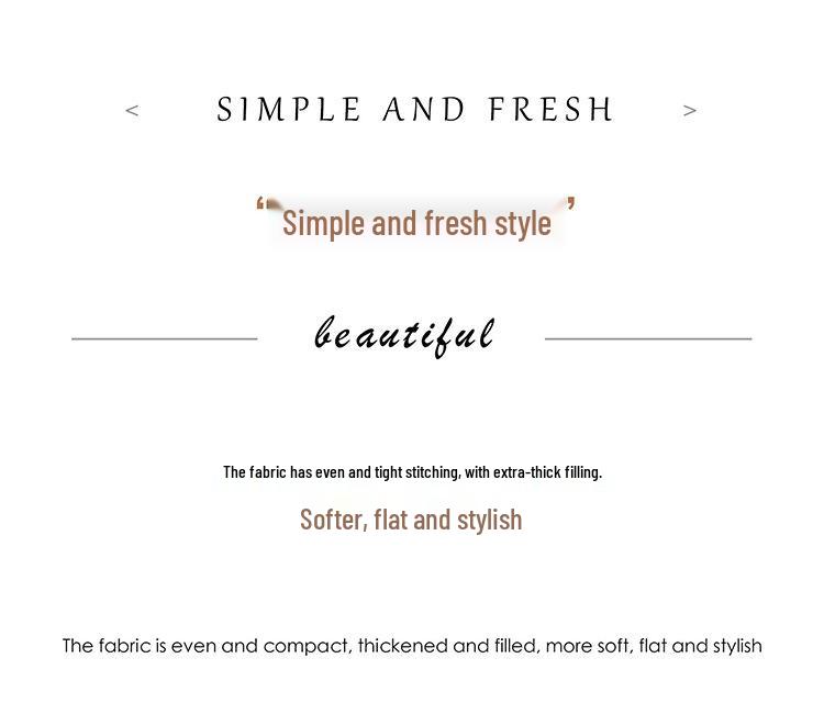 2024 Non-Slip All-Cotton Sofa Cushion Cover for Solid Wood Sofa - Four Seasons Universal Design