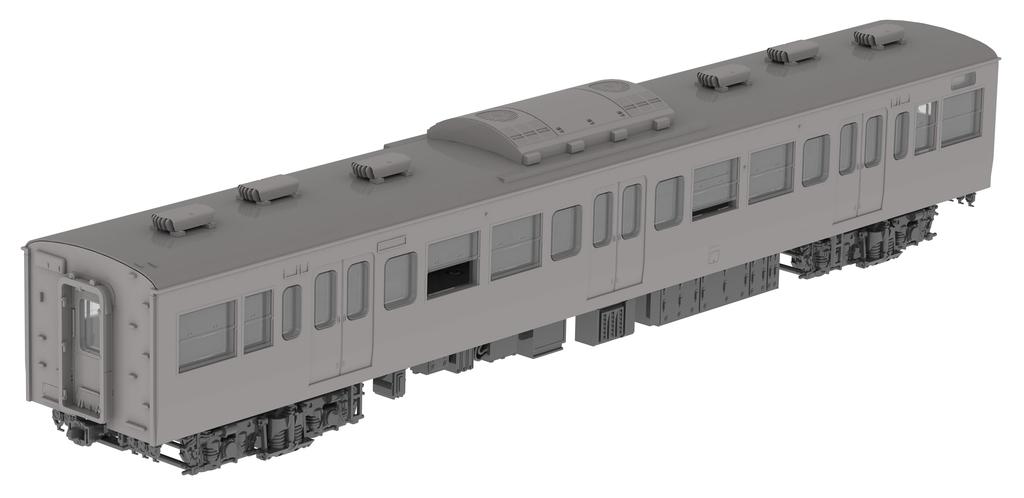 PLUM JR East 115 Series 300 Series DC Train Moha 114 Set Unpainted Plastic Kit PP192 1/80 115/Moha
