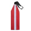 2 Bright Red  Warning Flags with Reflective for Boats  and Outdoor