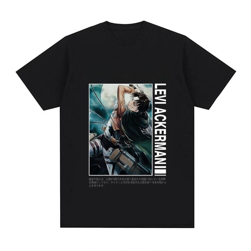 2025 New Japan Anime Fashion Comfortable T Shirt Men Pure Cotton Unisex Tops Summer Unisex Clothes Autumn and Winter Innerwear