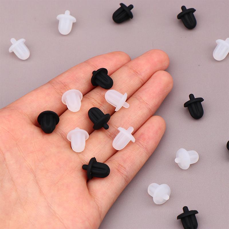 5/10Pcs Anti Dust Plugs Interface Dustproof Cover Silicone Rubber For 6.35mm Audio Jack PC DVD Microphone Socket Accessories