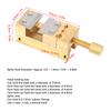 Watch Repair Vise Clamp Brass 0.2-1.5mm Splint Hole Diameter Watch Repair Metal Vise Versatile Compact for Watchmaker for Home