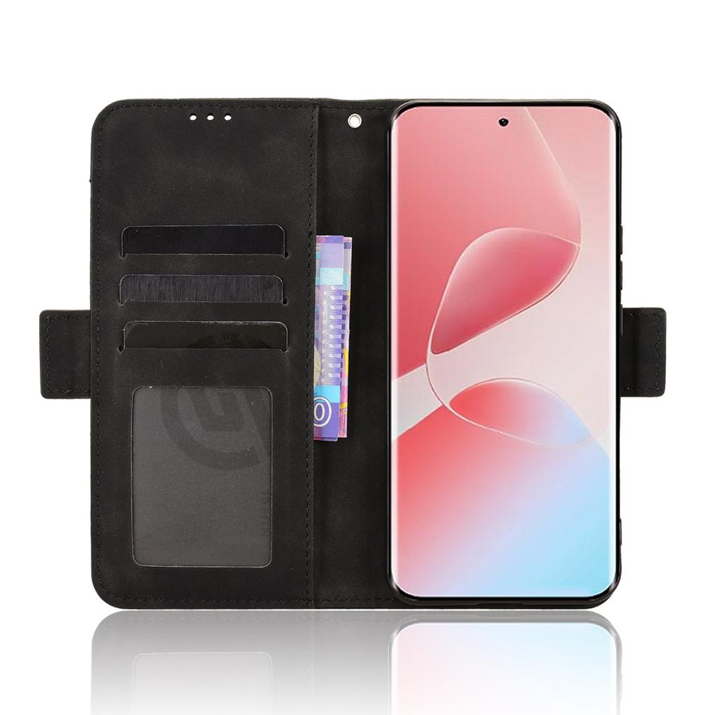 For Infinix Hot 60 Pro 4G Leather Case Phone Wallet Cover with Multiple Card Slots