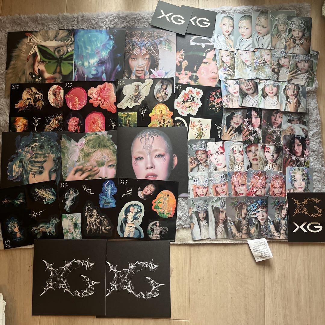 

[USED] XG Photo Card Set AWE Full Set Solo CD Trading Card Complete