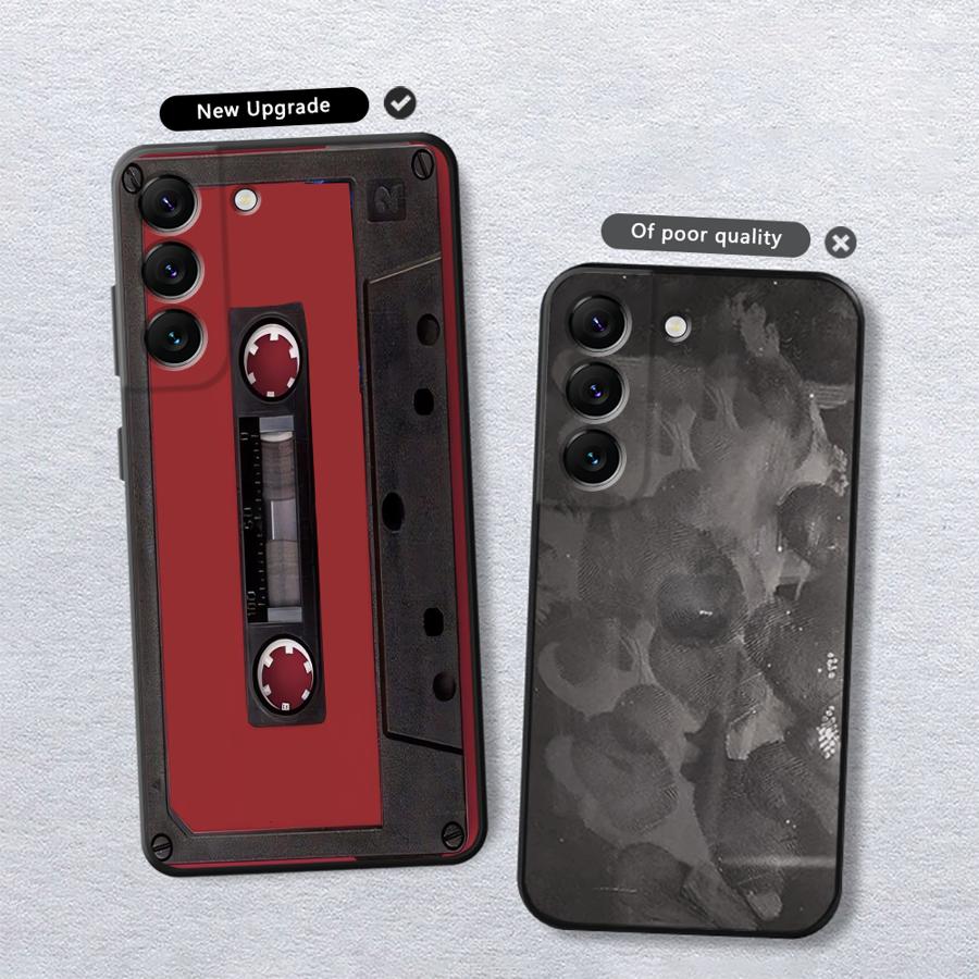Vintage Cassette Case for Xiaomi Redmi Note 10 7 8 13 Pro Plus 9 11s 12s 12 Pro 14 11 10S 9S Funda Phone Cover