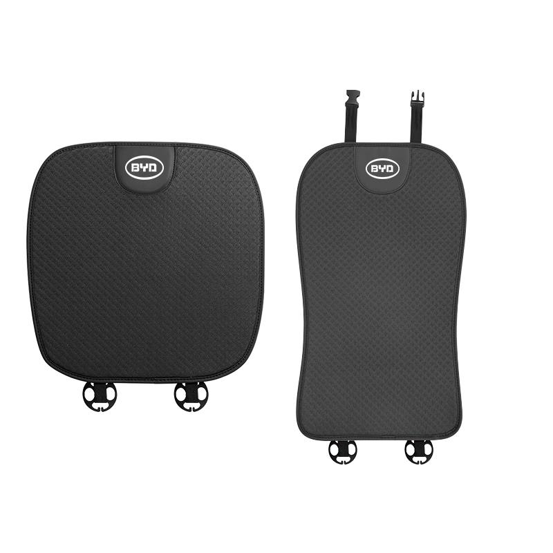 Car Seat Pad Backrest Mat Ice Silk Flax Seat Cushion Covers For BYD Tang F3 E6 Atto3 Yuan Plus Song Max F0 G3 I3 Ea1 Dmi 2din