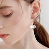 Originelle Schwan Knoblauch Ohrhänger | Lustiger 3D Food Tier Hänge-Schmuck für Damen