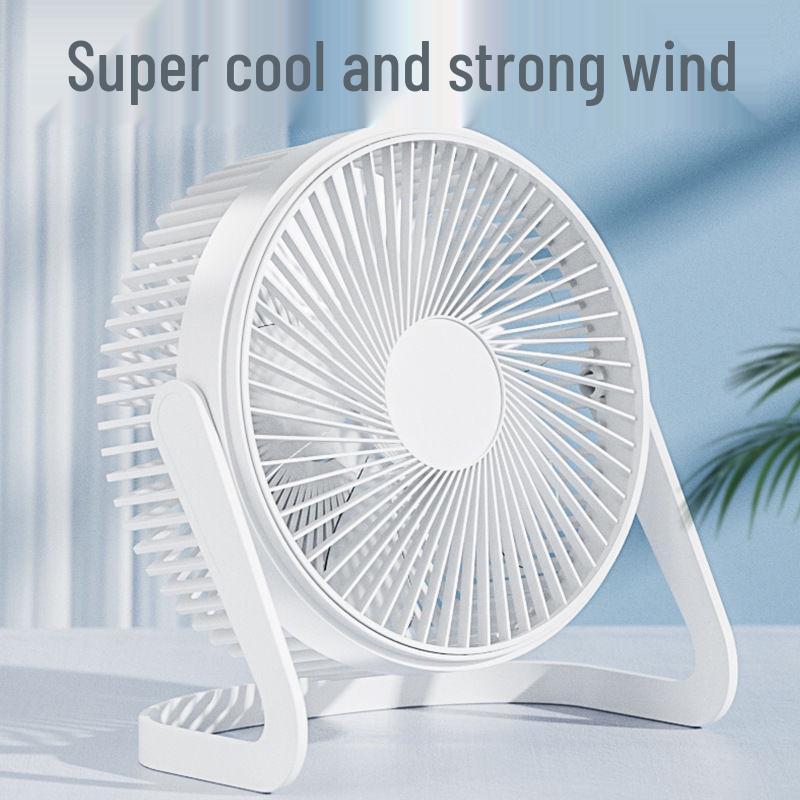 Silent Mini USB Desk Fan for Student Dorms