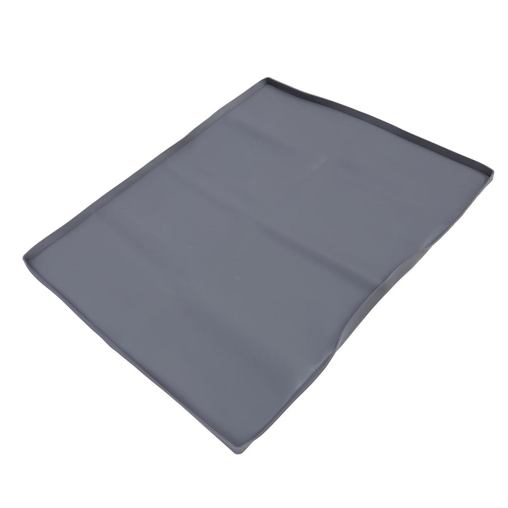 Washer Dryer Top Mat 50x60cm Non Slip Silicone Washing Machine Top Protector Cover for Laundry Room