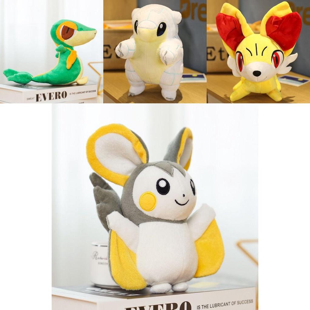 Adorable Pokémon Victini Snivy Deerling Tepig Plush Toy Soft Squishy