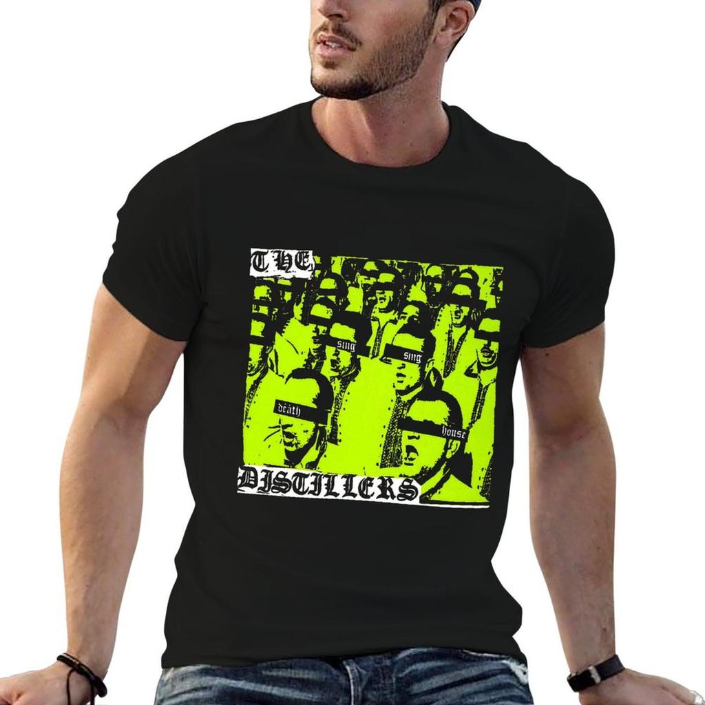 EXVXZ The Distillers Death Hoe Logo Heren Zwart T-shirt Colour20, Kleur08, XL