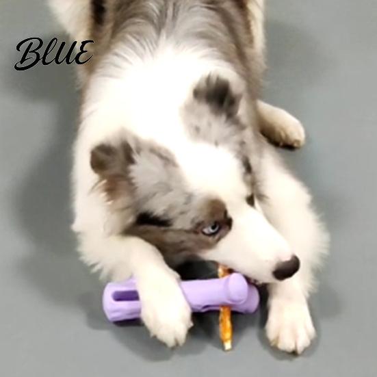 Teeth Cleaning Toys for Small Dogs Dog Treat Stick Holder Prevents Choking Rubber Chew Toy Pet Holder Branch Shape Toy And Medium Shape