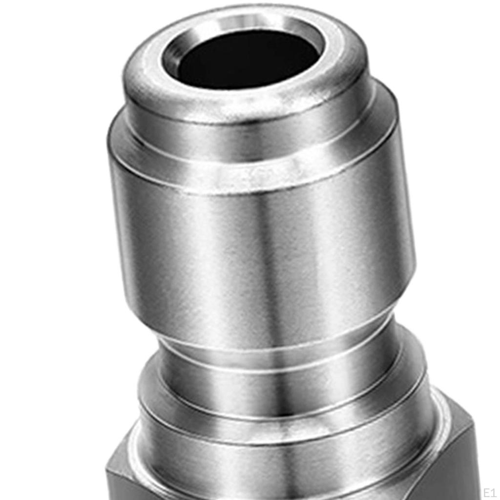 NPT 3/8 Quick Connect Plug, Pressure Washer Coupler Connector Hose Adapter Fitting for