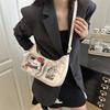 Summer New Fashion Transparent Design Handbag Niche High-end Shoulder Messenger Bag Casual Bag