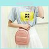 Chic Women's Faux Leather Mini Backpack For Travel And Schoolgirls