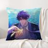RRafayel Love DDeepspace Cushion Cover Natural Linen Organic Fabric DoubleSided Printing Sofa Home Decor Breathable