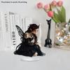 1PCS Black Butterfly Figurines Living Room Decoration Figurine Desktop Decoration And Office Decoration A Holiday Gift for Girls