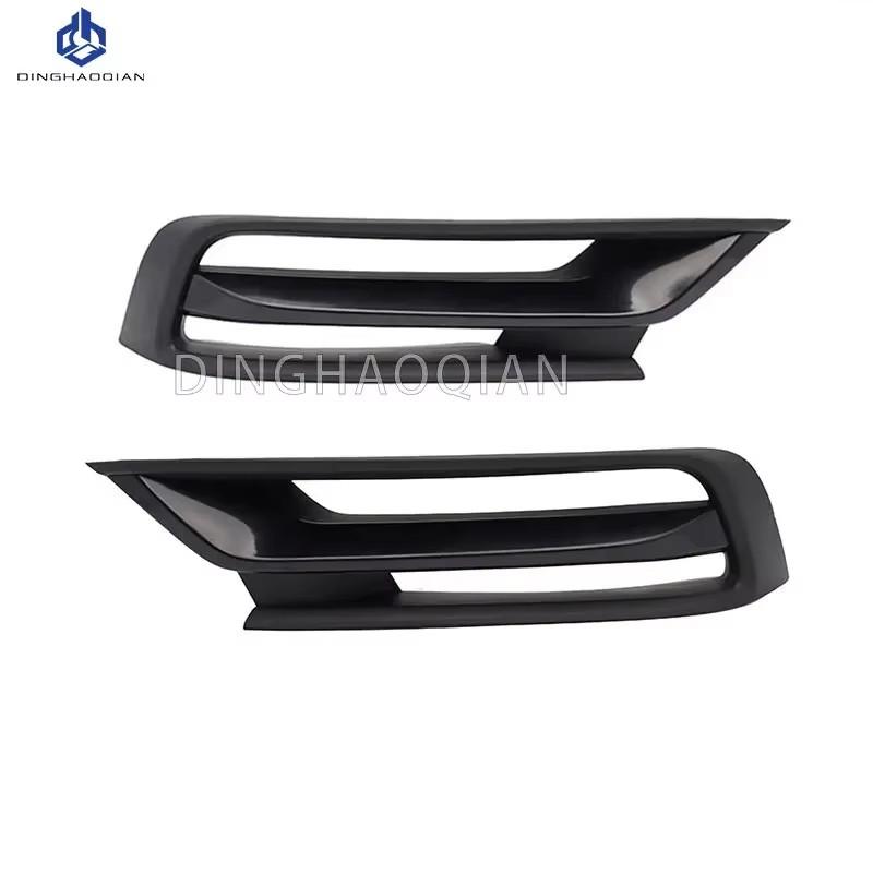 Car Front Fog Light Cover Lower Bumper Black Foglight Hole Grilles Decoration Bezel Fit For Honda HR-V HRV 2022 2023