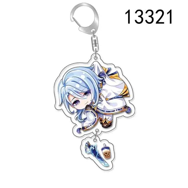 Hot Game Xiao Collei Tighnari Dori Nahida Keychain  Anime Accessories Key Chain Backpack Pendant Prop Fans Gift