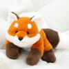 Plush Fox Animal Toy With Prone Posture Design For Girls Gift And Bed Decor