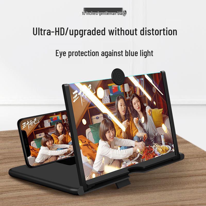 3D HD Bildschirmlupe & Ausziehbarer Handyhalter - 10" & 12" Größen