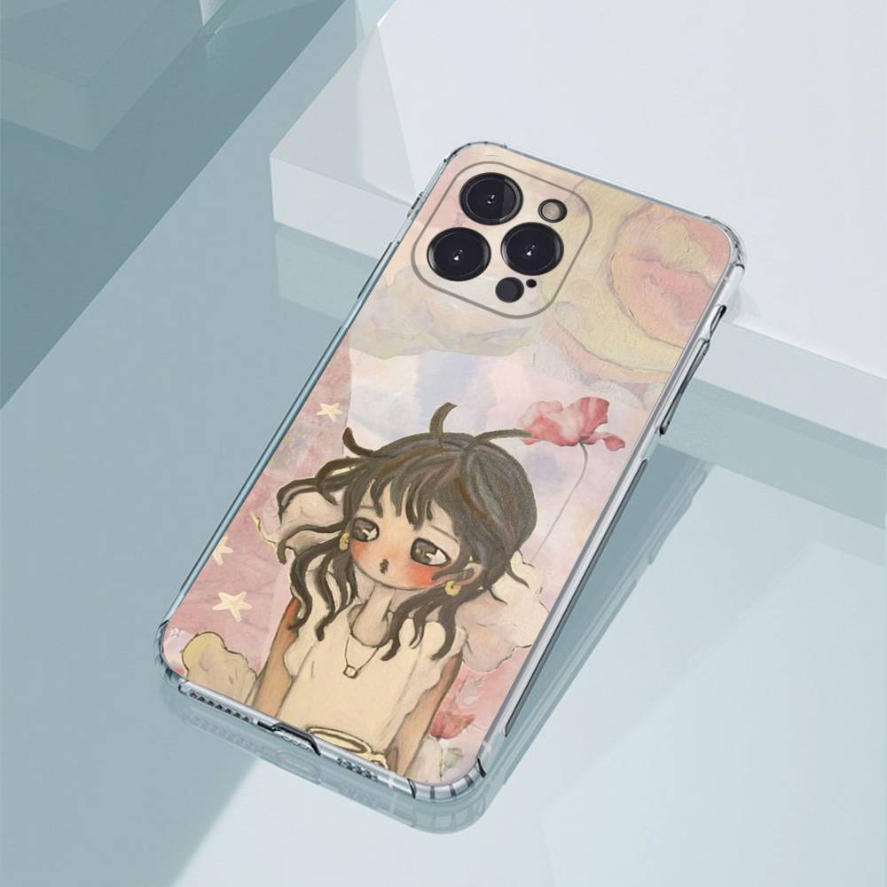 Aya Takano paint Phone Case For iPhone17,16,15,14,13,12,11,Pro,Xs,Max,Mini,Plus Antislip Shockproof Hard