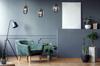 MODERN HANGING LAMP GLASS RING LAMP
