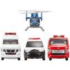 Takara Tomy Tomica Deploy Emergency Vehicle Set Mini Cars Toy Ages 3 Up