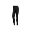 Solid Color Sports Leggings Men Bottoms Black GC8252