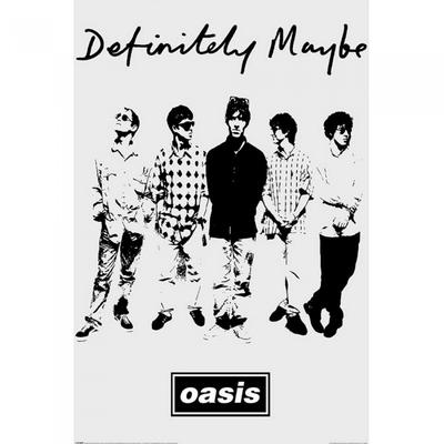 Oasis Definitely Maybe Group Shot Poster
