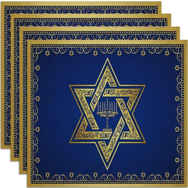 Printed Festival Party Placemats: Stain-Proof, Heat-Resistant Table Decoration