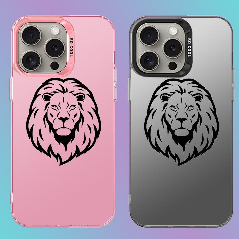 

Lion Head iPhone Case for Various Models (8/11/13/14/15) 16 Pro