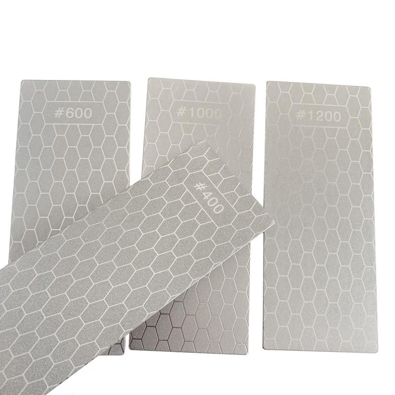 Pietre de ascuțit cuțite cu diamant Pietre de ascuțit Piatră de ascuțit Unelte de bucătărie Bare de diamant Piatră de șlefuit cu granulație 400/800/1000/1200