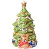 Ceramic Jewelry Box Christmas Tree Bear Scented Candle Home Decor Christmas Gift