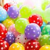 100 Pcs Colorful Polka Dot Balloons 12-inch Large Assorted Latex Balloons for Birthday Party Supplies Wedding Festival Decoration