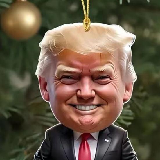 6 Stück Weihnachtsanhänger Cartoonfigur Anhänger mit Kordel Einfach aufzuhängen Weihnachten