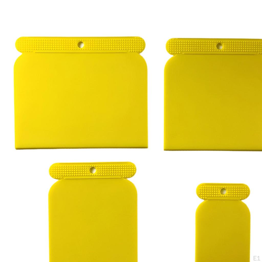 4Pcs Putty Knife Portable Reusable Easy Application Versatile Spatulas for Paint Edging