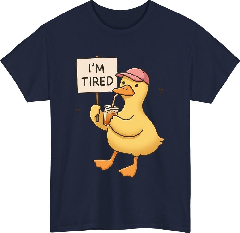 Funny Duck TShirt Funny Friend Birthday Meme Tee Gift For Party Unisex
