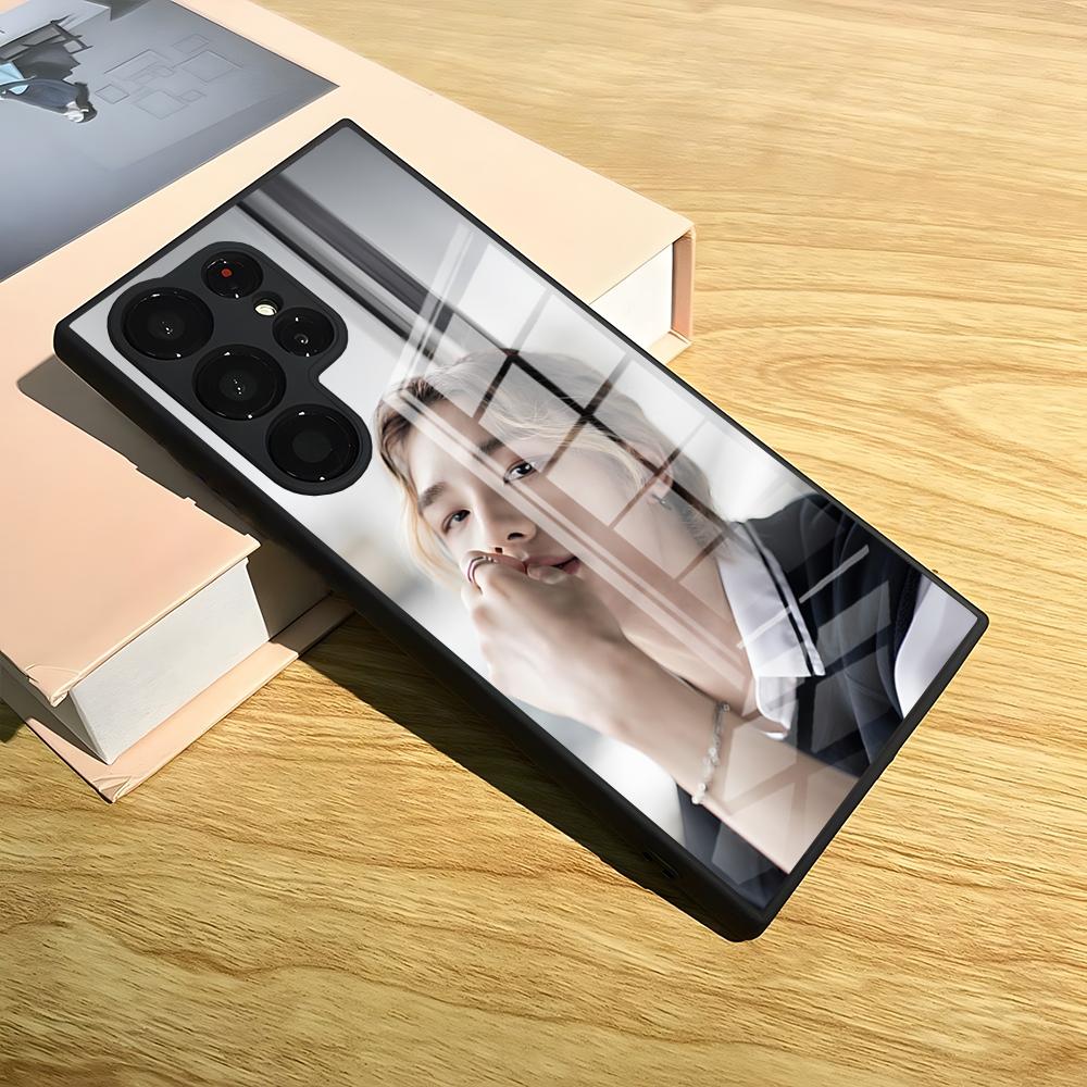 S-Strays K-POP Kpop Kid Phone Case For Samsung S24 Ultra S25 S23 S22 S20 Fe S21 Plus A54 A24 A53 A16 A13 Glass Cover