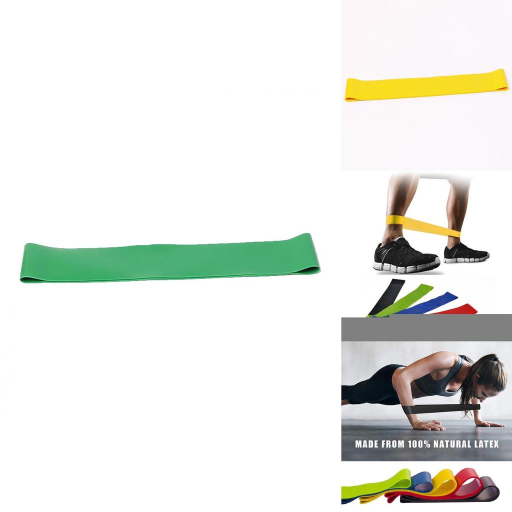 Latex Yoga Ring Resistance Band Fitness Elastic Resistance Strap Athletic Training Pull Resistance Elastic Ring Pull Ring