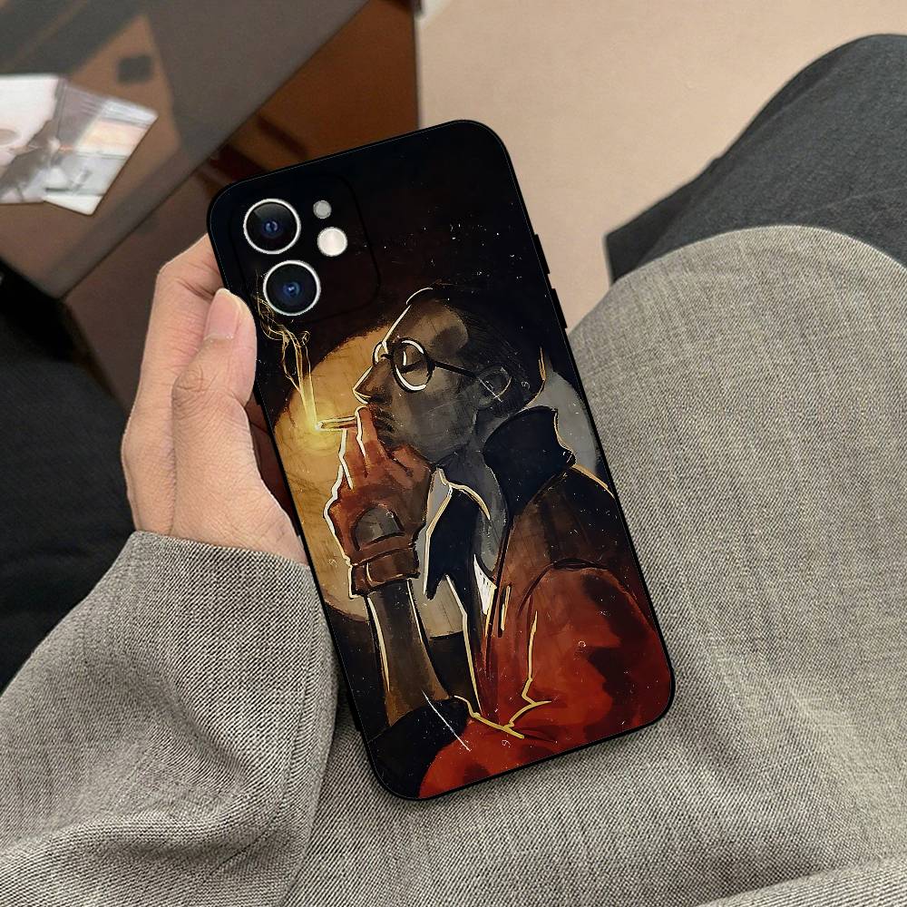 Game Disco G-ElysiumS Phone Case Black Phone Case For IPhone 17/16/15/13/14 Pro Max/ 11Plus/X/Xr/Xs Max 13mini