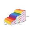 Detachable Pet Training Ramp Colorful Pet 2/3 Step Staircase Dog/cat Ramp Ladder Supplies Pets Stairs for Dogs Rampa Para Perros