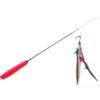 Bird Feather Wand Cat Toy Kitten Interactive Toy Teaser Wand Scalable Refills