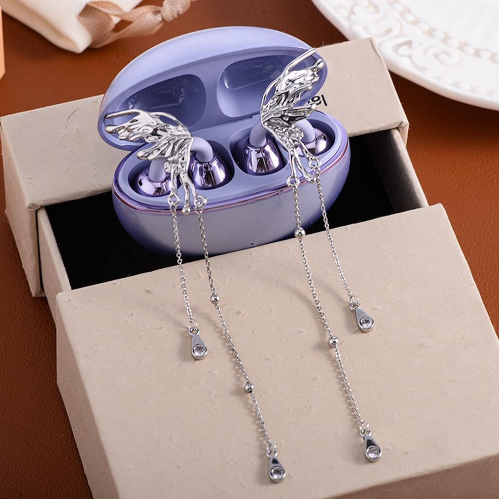 2Pcs Decorative Ear Clips for Open Earbuds Accessories Exquisite Decoration Easy Installation Ear Clip Accessories