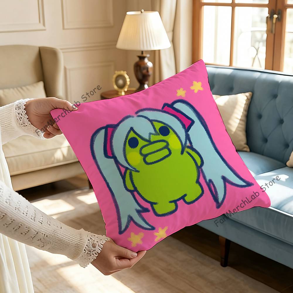 TTamagotchi MMametchi Pillow Case For Sofa Decor Car Office Room Printing Cushion Cover Decorations and Protector
