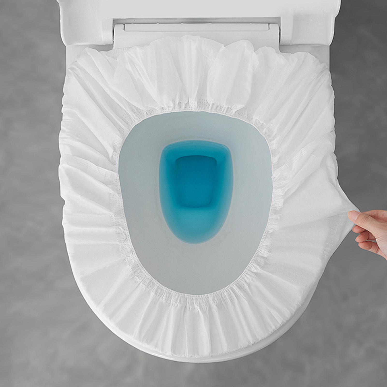 

Travel Toilet Seat Covers Waterproof Portable Potty Protector Thickened 10X Extra Large Toilet Seat Cushion Individually Wrapped China Mainland